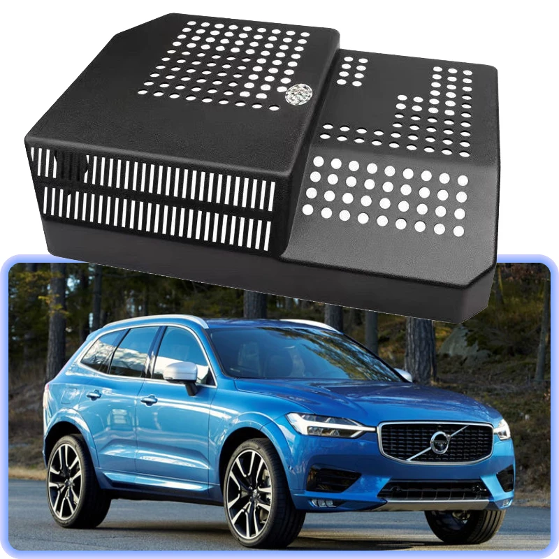 for Volvo XC60 MK2 2018~2021 2022 2023 Accessories Under Seat Air Conditioner Vent Outlet Cover Anti-Clogging Auto Sticker Part