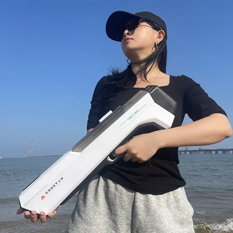 تلقائيا المياه ارتفاع ضغط ألعاب مسدس المياه الكهربائية للأطفال الصيف في الهواء الطلق بركة القتال ألعاب الأطفال ألعاب مياه هدية