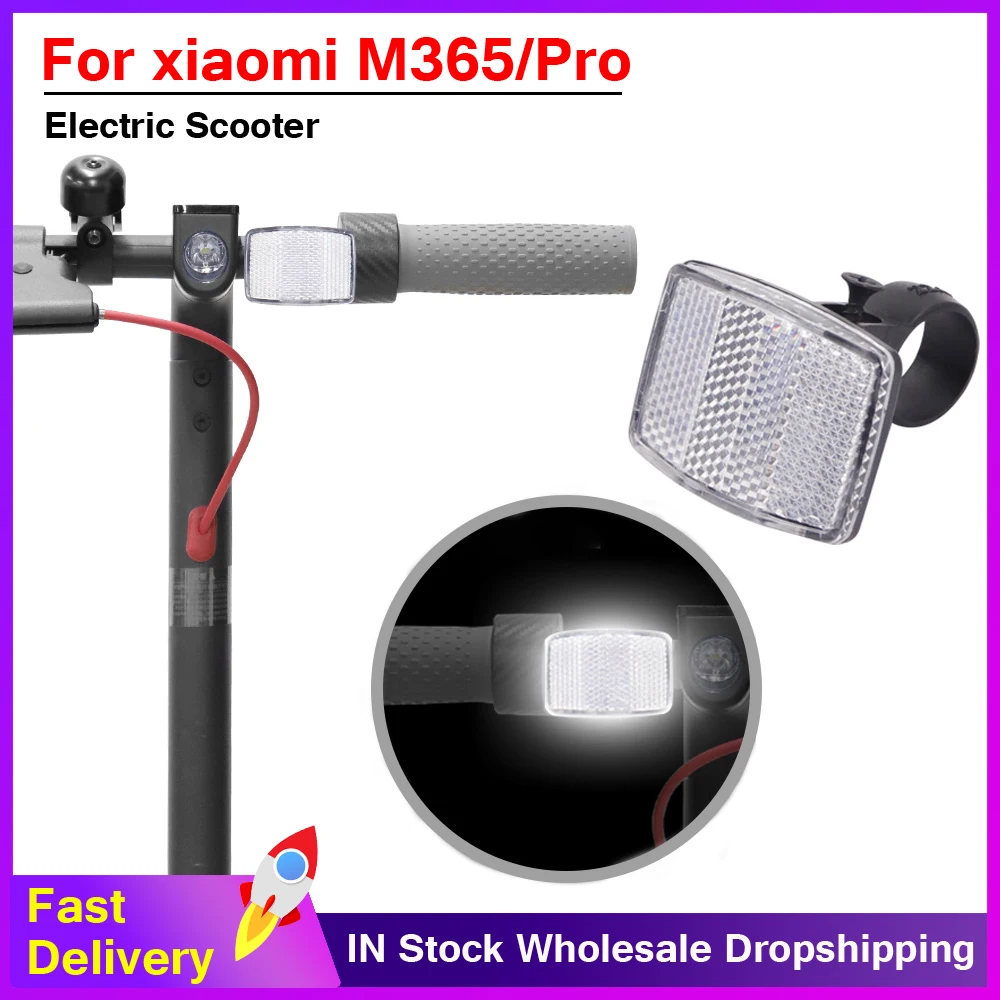 Reflector Front Sheet Night Spoke Light For Xiaomi M365 1S Pro Pro2 Electric Scooter Night Riding Reflector Safety Warning Light