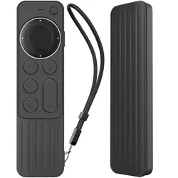 Funda protectora de silicona cubierta duradera para manzanas TV generación a prueba de polvo 4K SiriRemote Control fundas de piel a prueba de golpes