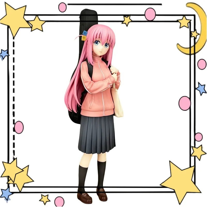 

Goto Yili Guitar Girl Cute Anime Model Lonely Rock Goto Dupoqi Sauce Handmade Ornament Gift Desktop Decoration Office Ornament