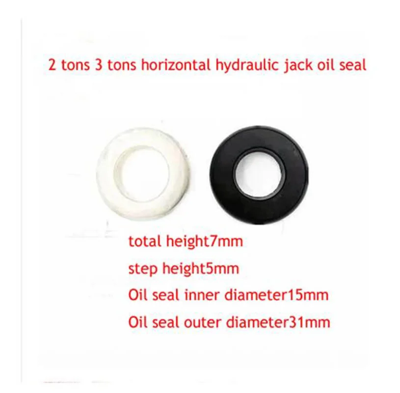 2 Tons 3 Tons Horizontal Hydraulic Jack Accessories Oil Seal Sealing Ring Soft Rubber Oil Seal NEW