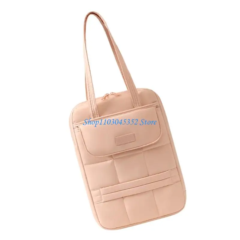 حقيبة كمبيوتر محمول حديثة قابلة للتحويل، حقيبة كتف كبيرة، منظم أساسي للمكتب