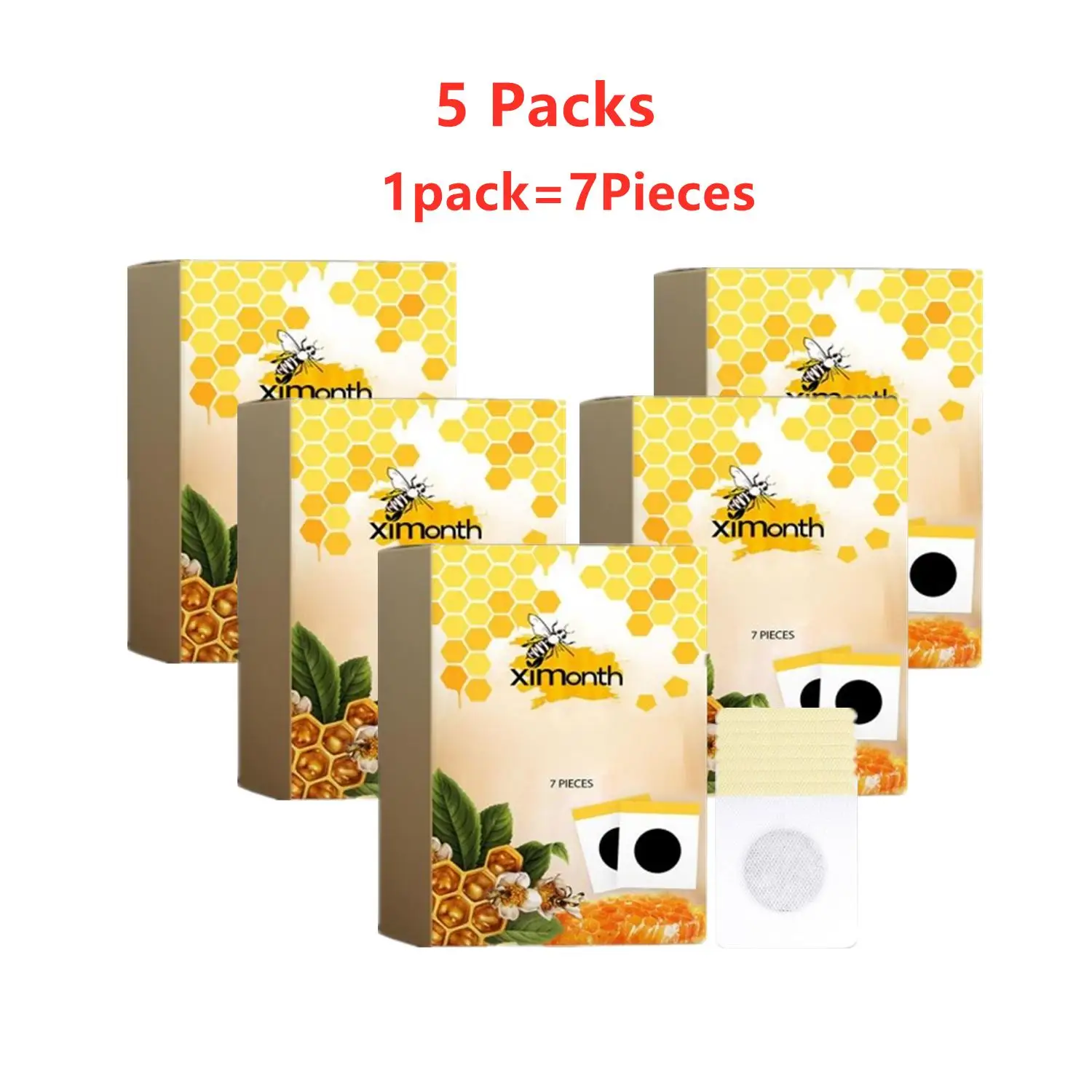 

35Piece Bee Slimming Patch Belly Slimming Patch Lose Weight Detox Abdominal Navel Sticker Fast Burning Fat Improve Stomach