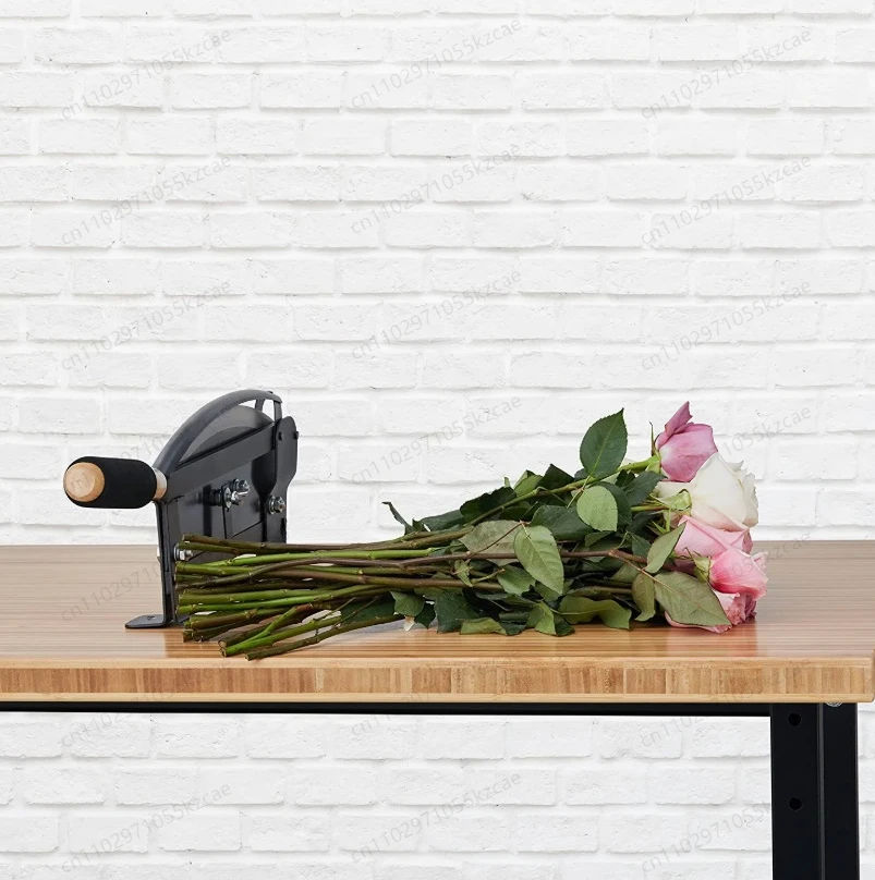 360Mm Japanese Guillotine Knife, Suitable for Flower Bouquet, Chinese Herbs, Saplings, Wet and Dry Branch Shears