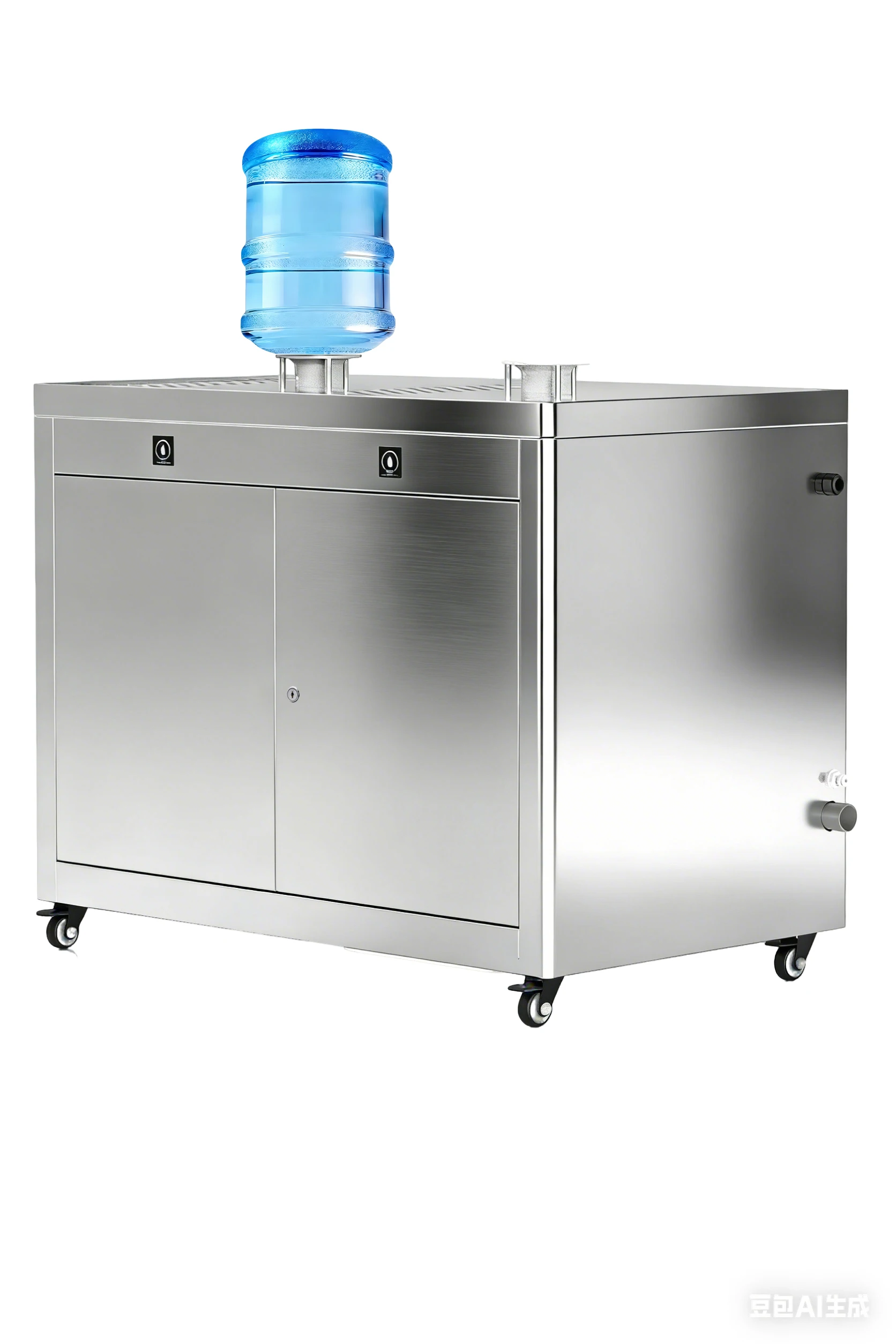Semi-Automatic 20L 5 Gallon Pump Water Filling Station With 4 Faucets And Case Packaging