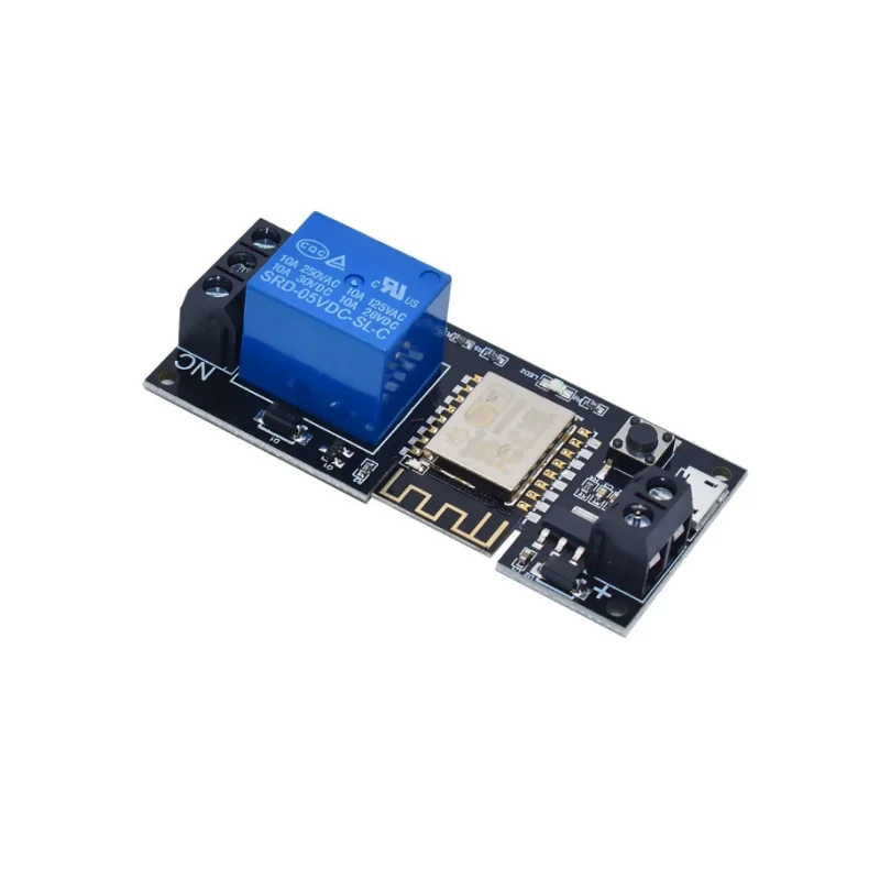 Módulo de Relé de Controle Remoto para Sinilink App, WiFi, Celular, Smart Home, DC6V-36V, ESP-12F, XY-WF3