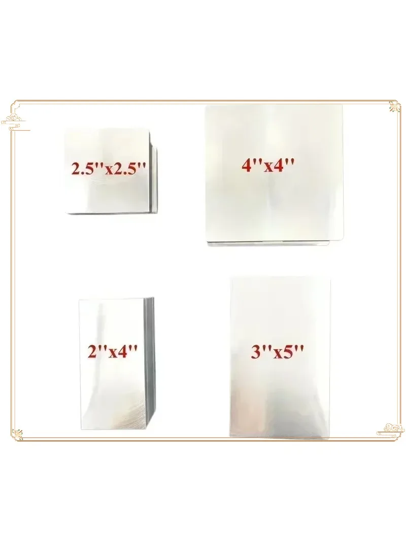 Aluminium Rosin Pre-Press Mold Kit - Multi-Size (2x4 tot 6x8 Inch) Persgereedschap voor doe-het-zelf met hoge drukweerstand - afbeelding 2