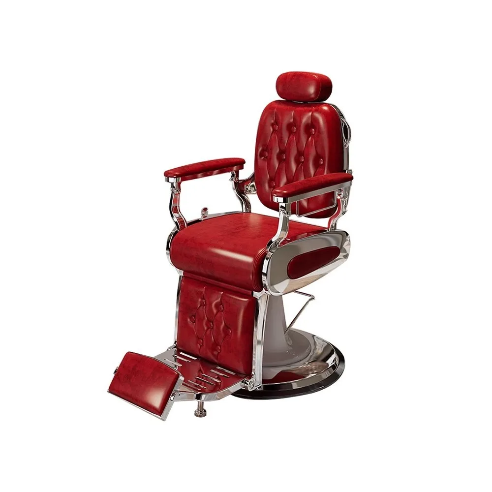 

Men's retro barbershop chair hair salon dedicated can put down hair salon rotating barber