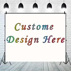 Custom Backdrop Photography Background Kids Birthday Baby Shower Gender Reveal Wedding Anniversary Party Decorations Banner