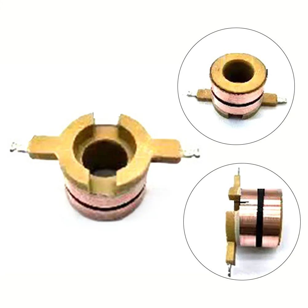 مولد جامع النحاس رئيس Slipring ، أداة كهربائية ، 2 حلقة ، 32.5x16.7x8.5 مللي متر (27.5) ملليمتر ، 32.5 مللي متر القطر الخارجي ، JDH-004-2