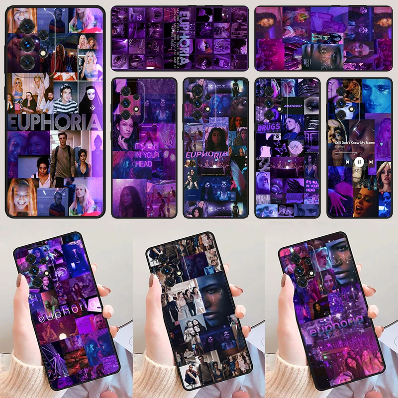 Coque de téléphone série TV américaine Euphoria, pour Samsung Galaxy A42 A31 A40 A51 A71 A32 A80 A91 A52 A72 A73 A20e A21S A50 A70 A11 A12