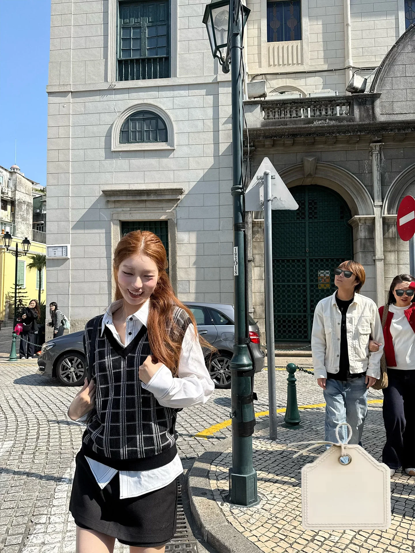 

Комплект Sunine Madrid: Женский льняной жилет, юбка и брюки с длинным рукавом и воротником, коллекция «Ранняя весна»