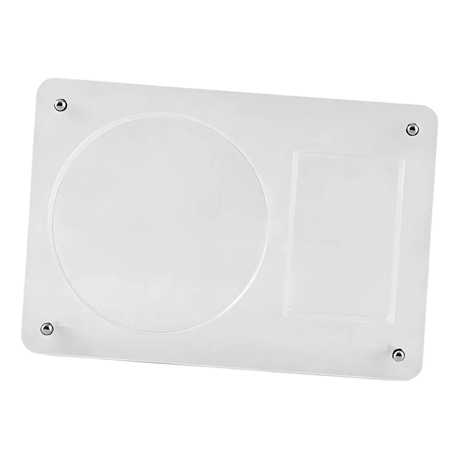 Photocard and CD Holder Stand Gift Protector Tabletop Showcase Clear Acrylic