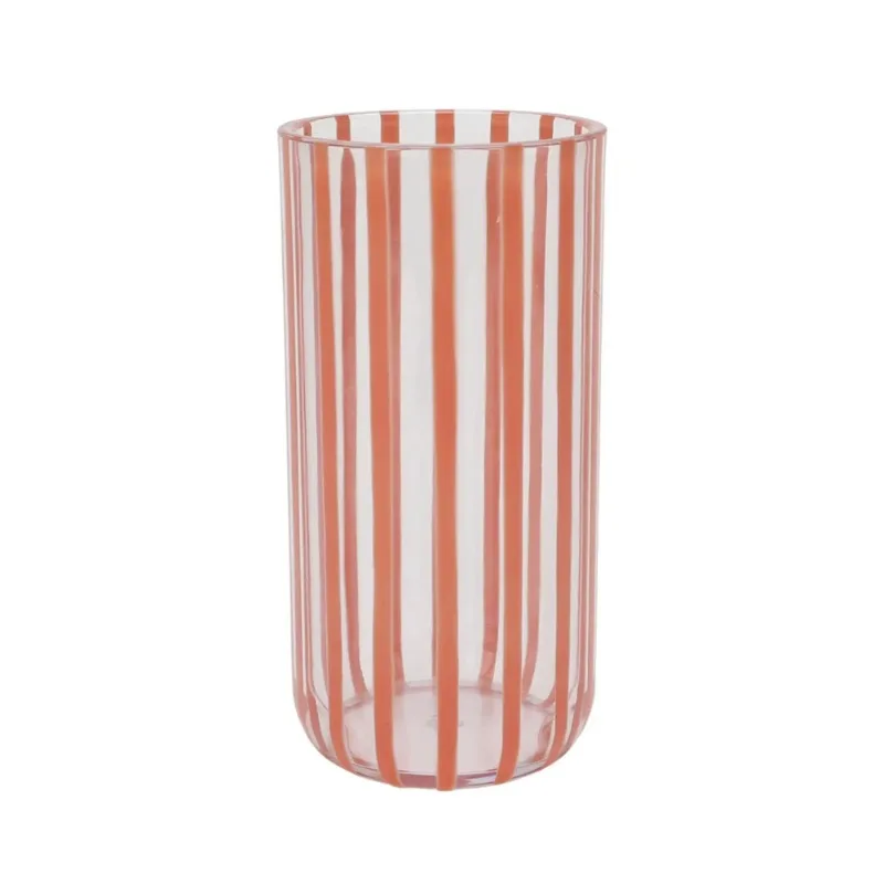 

Высокий стакан с акриловой полосой на 18 унций, 2025 г., оранжевый