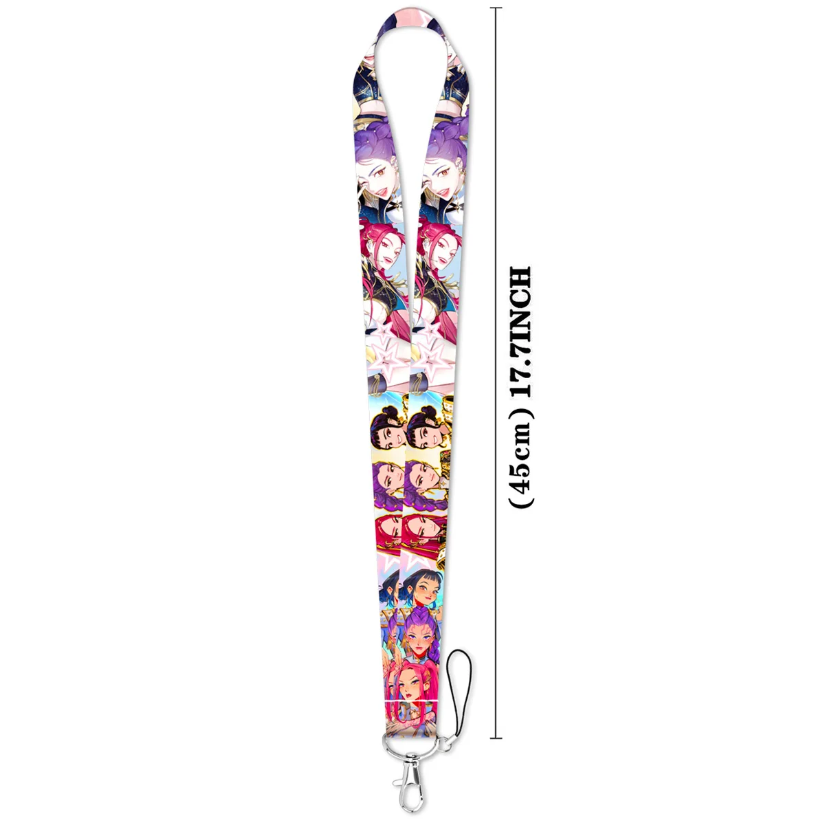 LX1497 كول أنيمي لعبة الفتيات الحبل للمفاتيح معرف الائتمان البنك غطاء بطاقة شارة حامل الهاتف سحر كيرينغ المفاتيح اكسسوارات