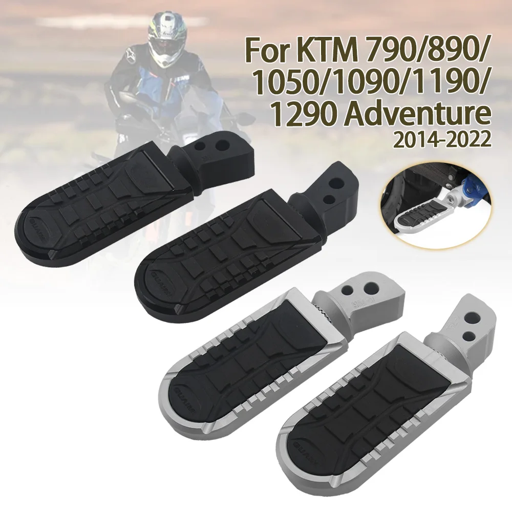 

NEW 2019-2021 Passenger Floorboards For KTM 790 Adventure S 790 ADV S Motorcycle Foot Pegs Pedals Rests Rotatable Rear Footpegs
