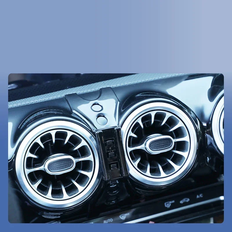 لمرسيدس C glc15-21 E CLS16-21 A CLA19-21 B GLA 20 + GLA 15-19 GLB GLE 20 + فتحة تهوية السيارة حامل هاتف المحمول حامل 1 قطعة #3