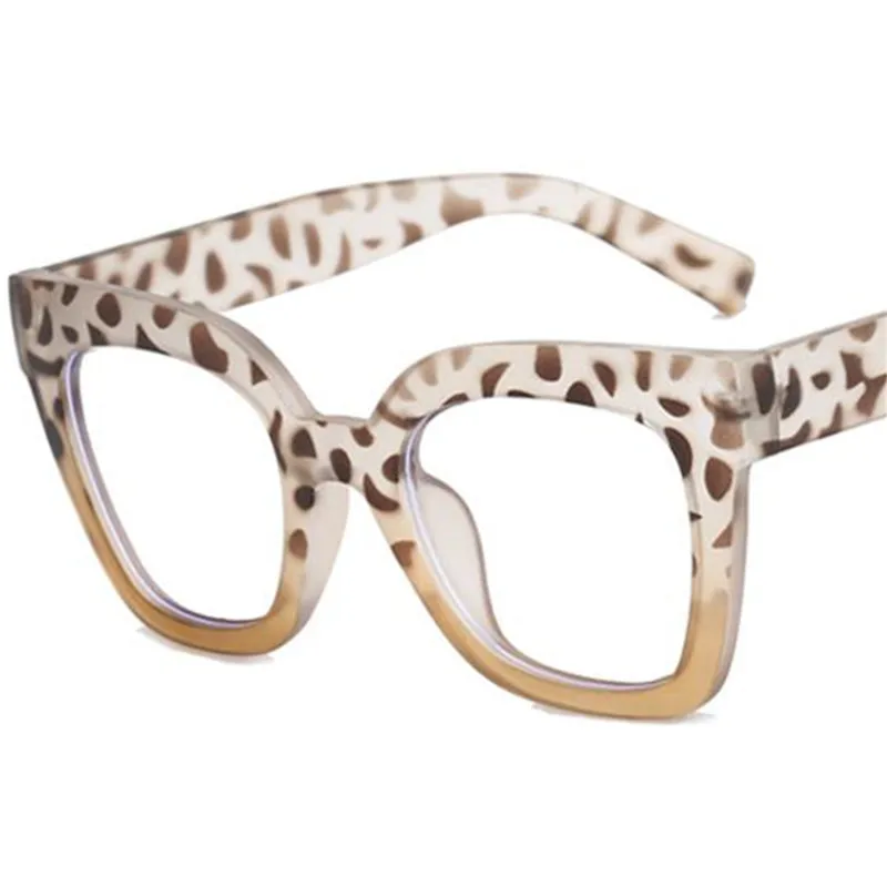 NUOVI occhiali anti-luce blu unisex Cat Eye occhiali quadrati ottici occhiali con montatura patchwork occhiali retrò personalità Google