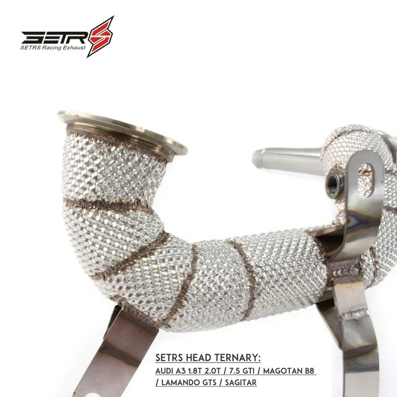 セクション高流量パイプ分岐縦樋ウィット-a35gti-排気管修正