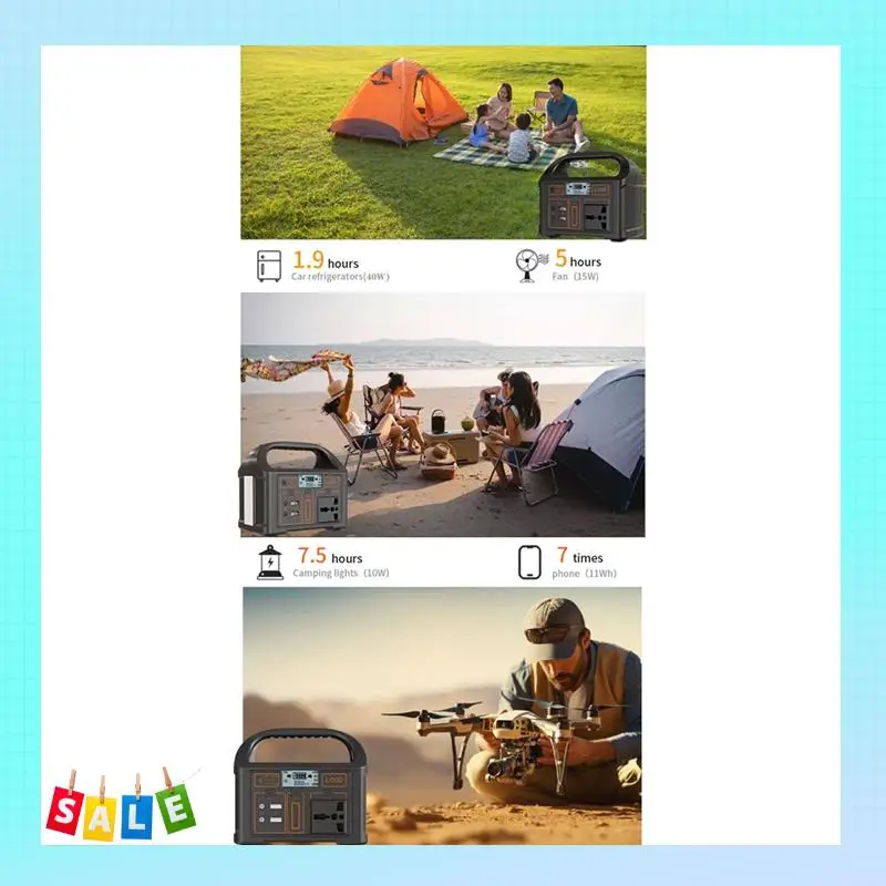 

A56X Emergency Energy Storage Battery Outdoor Camping Mobile Power Supply 24000Mah Portable Charging Station 100W Durable US Plu