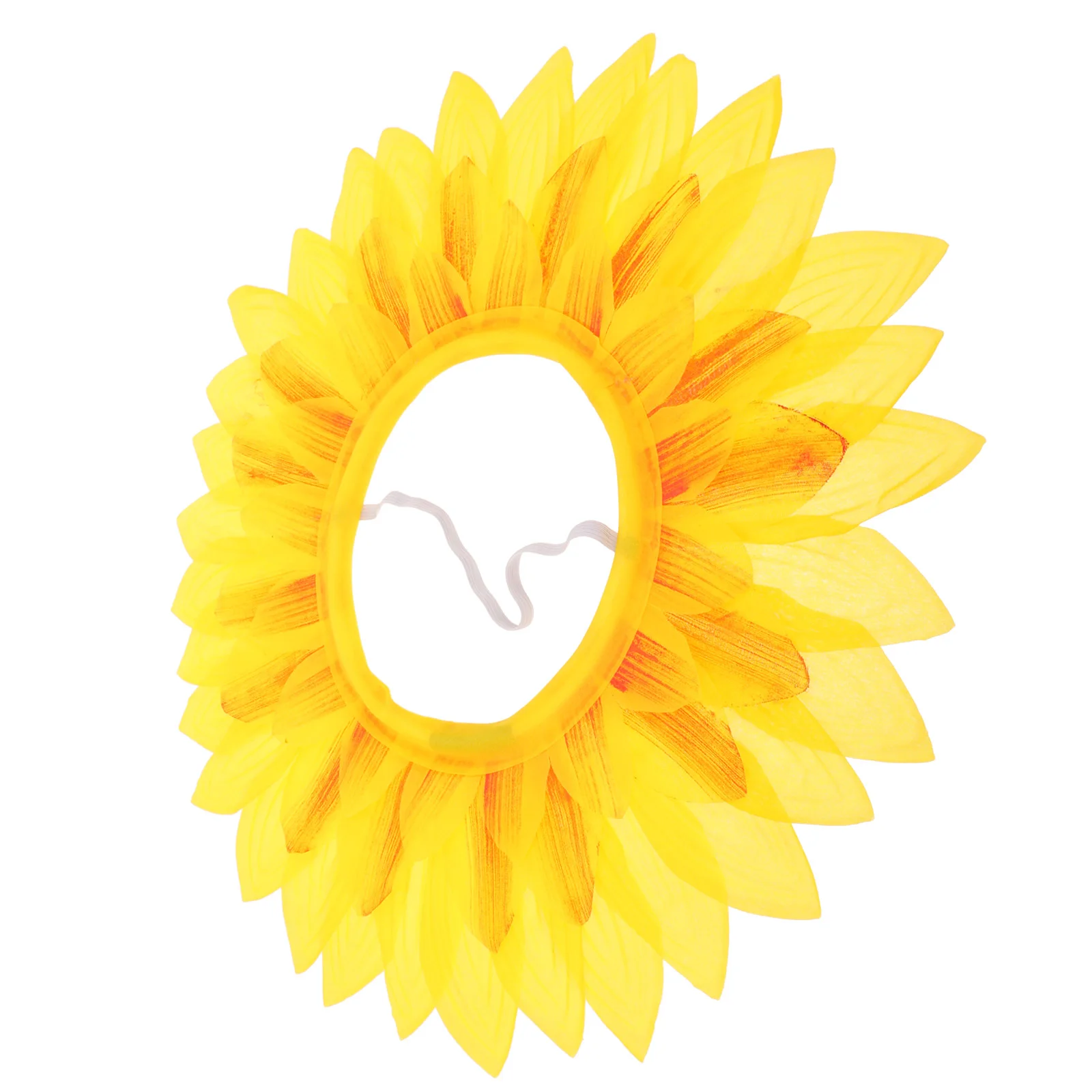 

42CM Kids Headpiece Realistic Flower Costume Party Hat Sunflower Headwear Halloween Hat Kids Sunflower Costume Flower Headwear