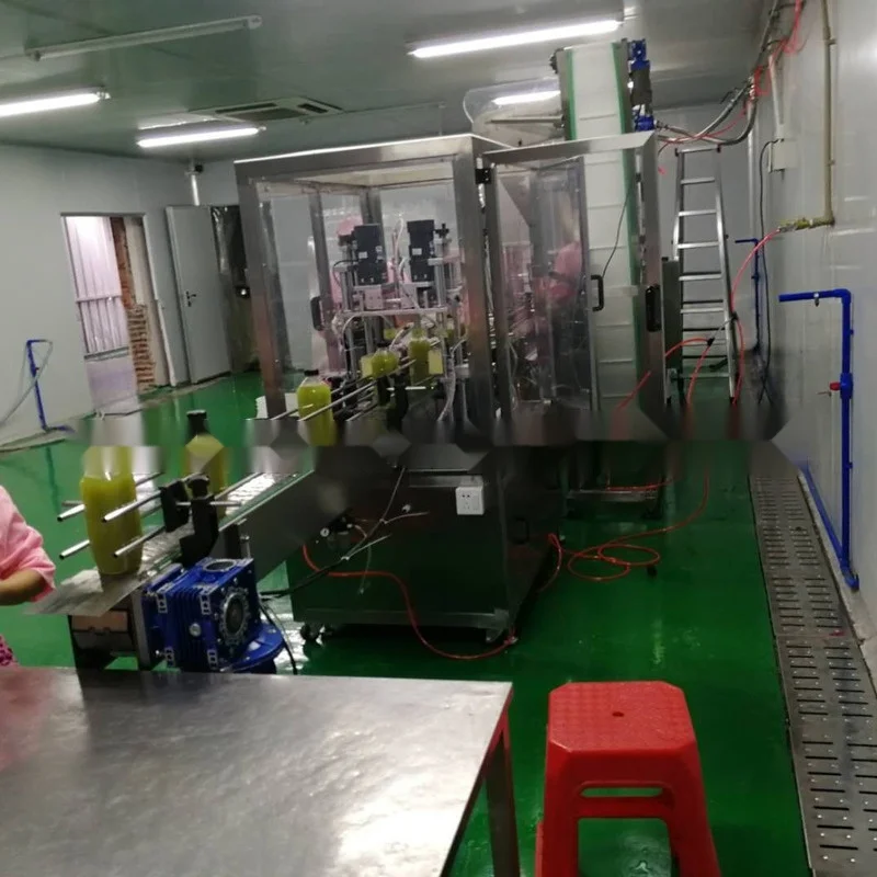 Garrafa de vidro reta automática suco bebida jam enchimento linha produção líquida equipamento enchimento líquido máquina integrada