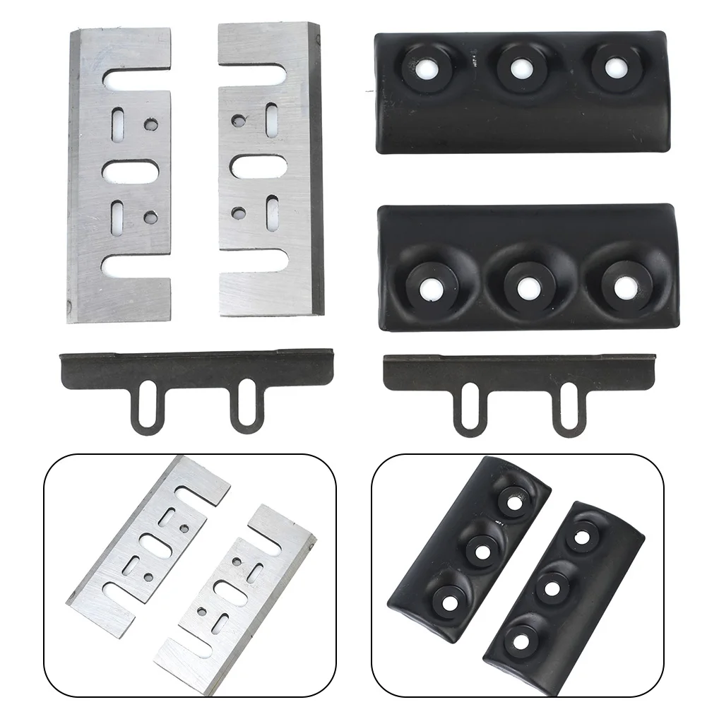

Accessories Blades Electric Planer Blades Fittings For 1900B Electric Planer For Cutting Wood Metal Parts Steel 6Pcs/Set