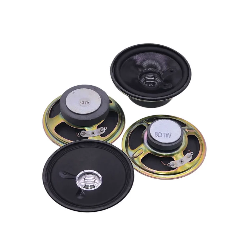 3-inch 77mm full-frequency speaker with external magnetic inner magnetic bubble edge 8 Ω/1W/2W/3W paper basin waterproof audio s