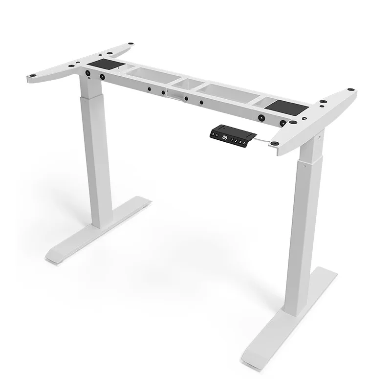 Electric Elevating Office Table Height Adjustable Computer Desk Memory Control Home Office Sit Stand