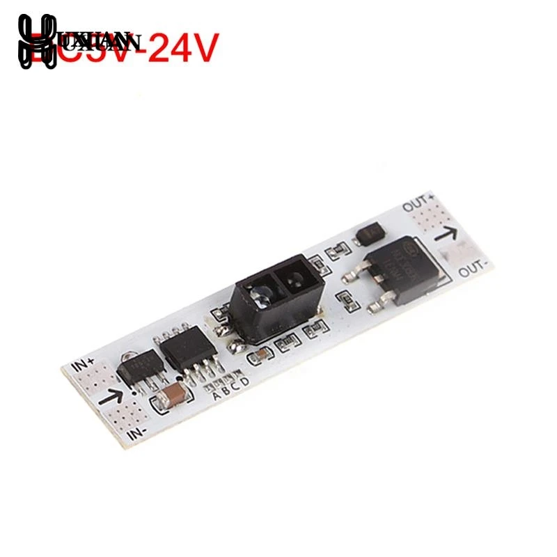 1Pcs DC 5V-24V Hand Sweep Schalter Modul LED Dimmen Control Lampen Aktive Komponenten Kurze abstand Scan Sweep Hand Sensor