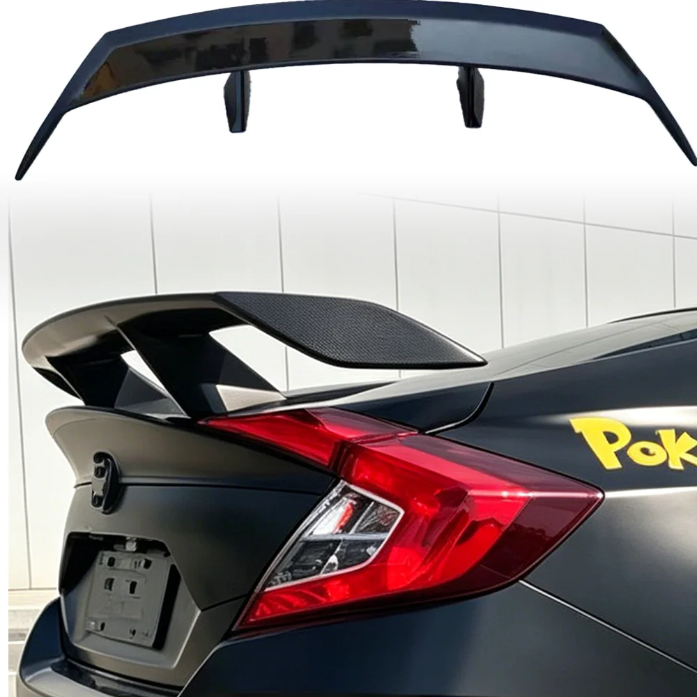 for 10th generation Civic FC1 2016-2021 luggage compartment rear spoiler  100% carbon brazing rear wing modification accessories