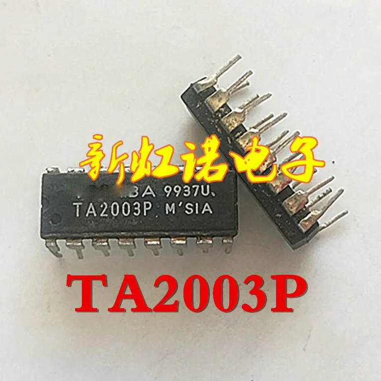 5 шт./партия, новые интегральные схемы TA2003P DIP-16, высокое качество