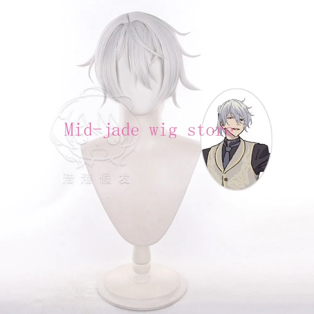 Anime Yosuke Mitsuzoe Cosplay Wig Ponytail Synthetic Hair with Realistic Scalp Heat Resistant Fiber for Convention Halloween