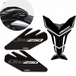 For Suzuki Inazuma GW250 GW 250 Motorcycle Tank Pad Stickers Side Grips Gas Fuel Oil Kit Knee Decals Protection