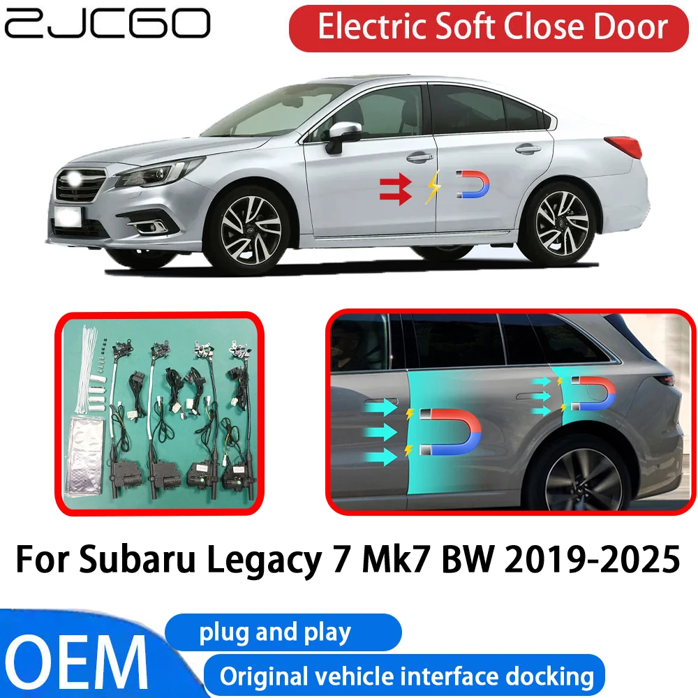 

for Subaru Legacy 7 Mk7 BW 2019-2025 Car Automatic Electric Soft Close Door Closer System OEM Plug and Play Comfort Closing