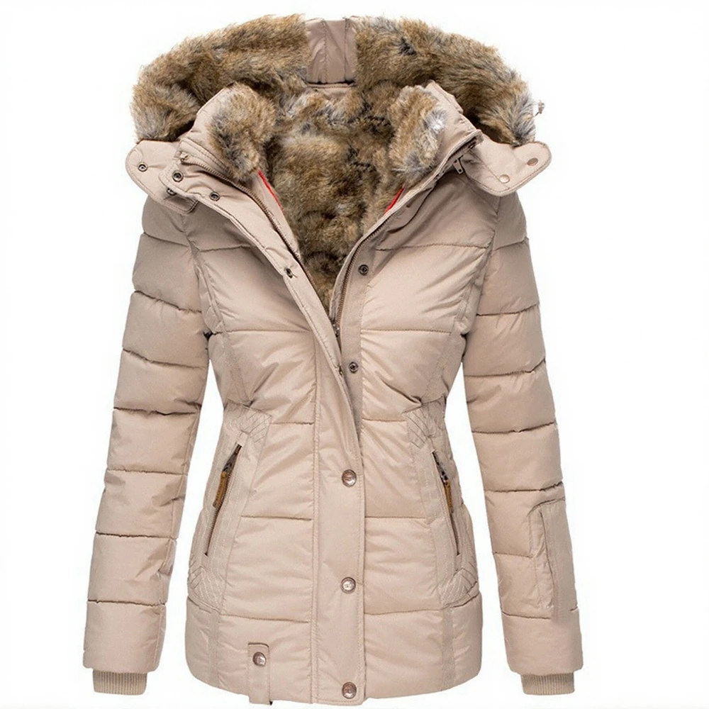 

Повседневная куртка с хлопковой подкладкой и длинными рукавами, стиль с прямыми рукавами, удобный женский топ, модный тренд, без украшения