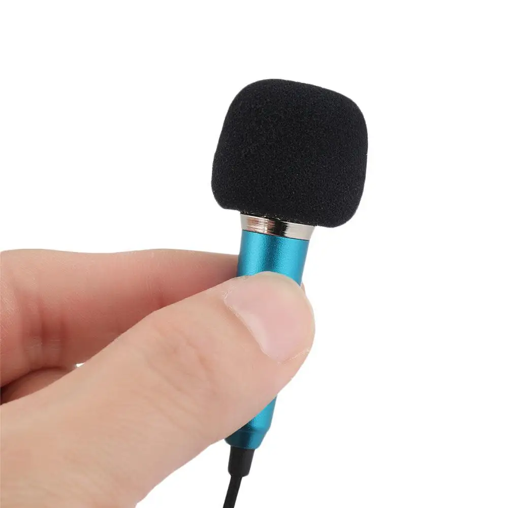 New 3.5mm Cell Phone Speaker Mini Microphone Stereo With Headphone