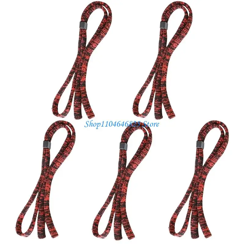 5pcs Lunettes unisexes STRAPE ALIMENTABLE CORDE COUCHE COUCH