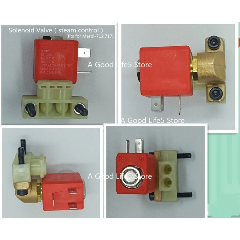 

Applicable To Merol Meiyinong/Food Magician Coffee Machine Accessories/Solenoid Valve/Steam Valve/Water Pump/Flow Meter/Two-way