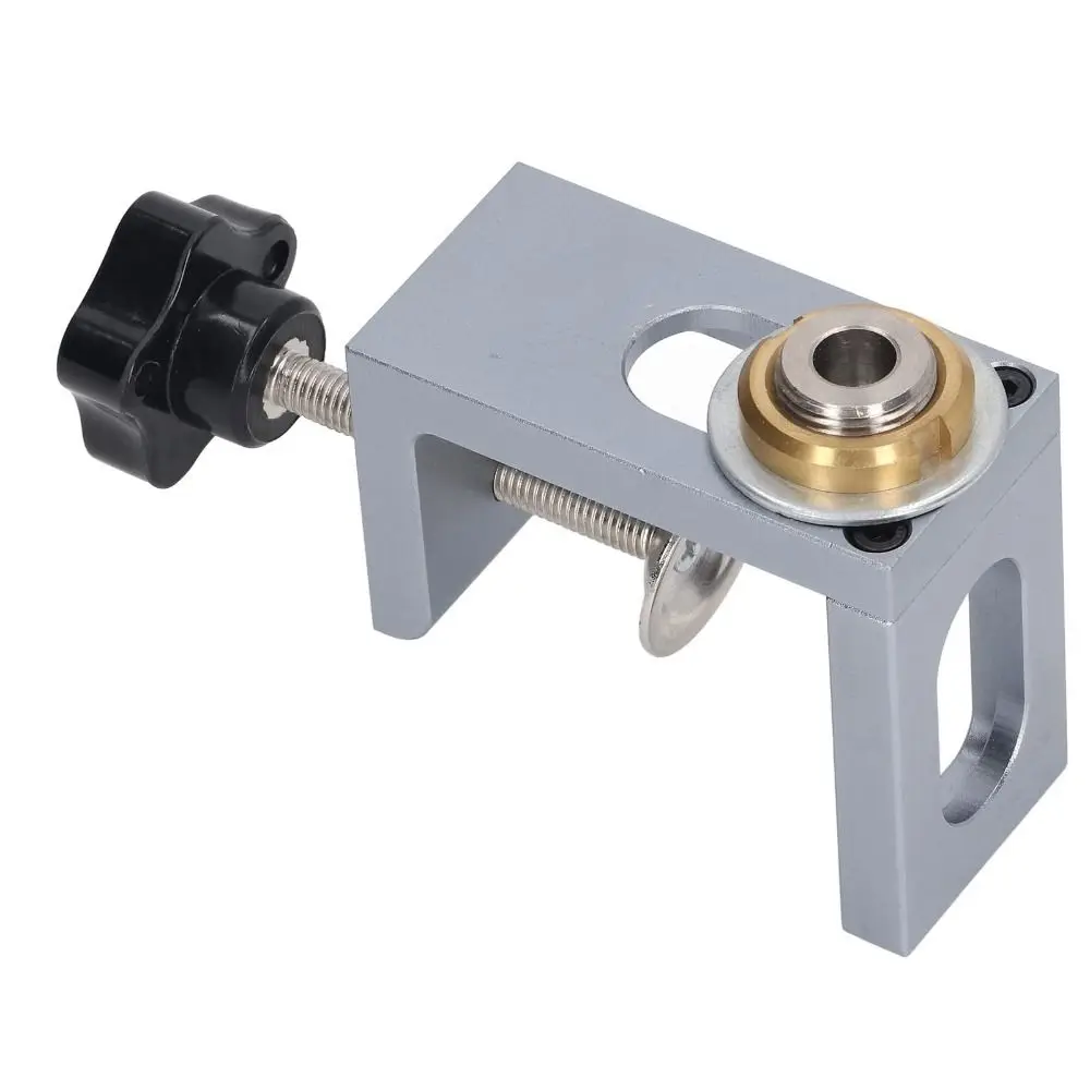 

6/8/10/12mm Size Doweling Jig Kit Hole Expanding Drill Sleeve Drill Guide Effective Drilling Locator Pocket Hole Jig Woodworking