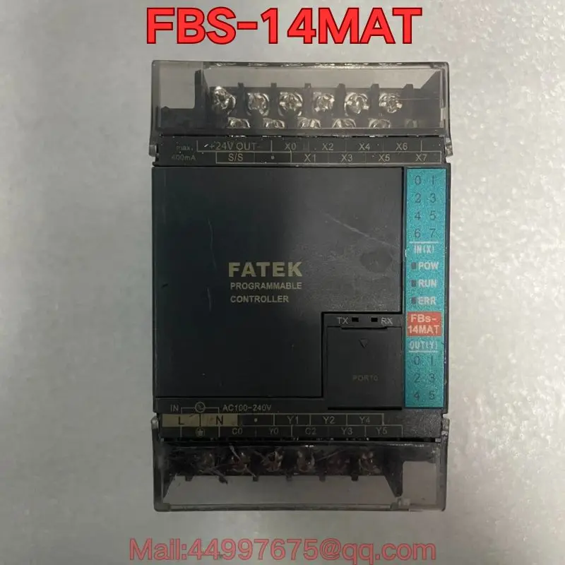 

Подержанный функциональный тест модуля ПЛК FBS-14MAT обычно