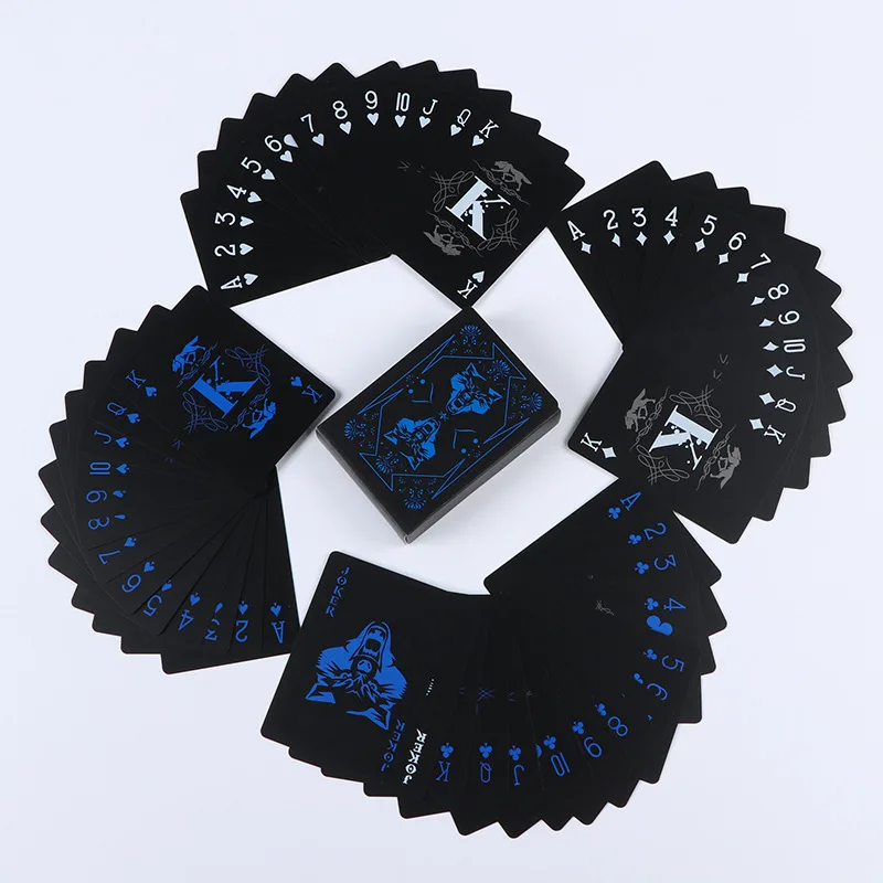 1pc Waterproof Plastic Poker Playing Cards PET Table Games Halloween/Thanksgiving Day/Christmas Gift