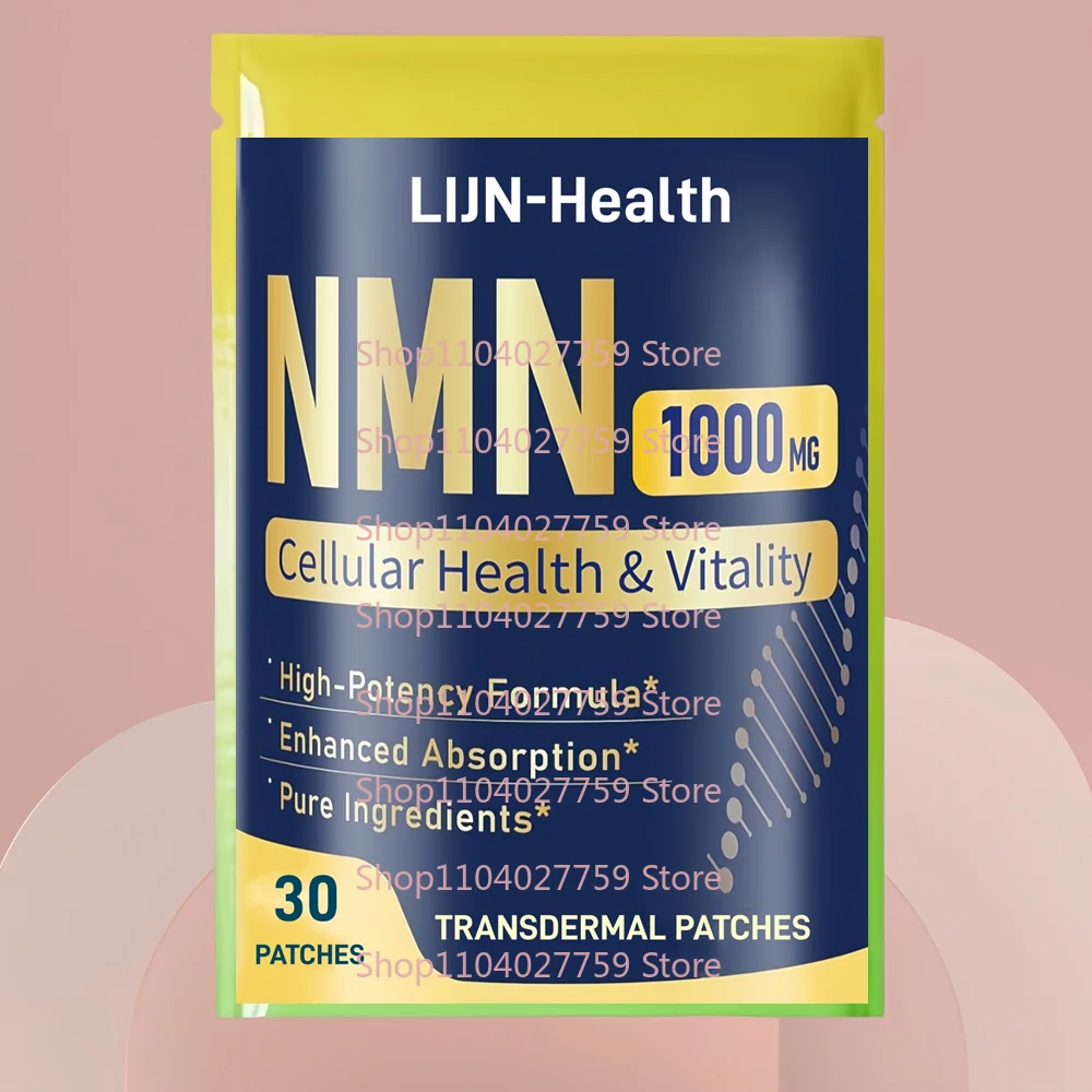 

30 Patches NMN Transdermal Patches with Quercetin ,Resveratrol for Cellular Support