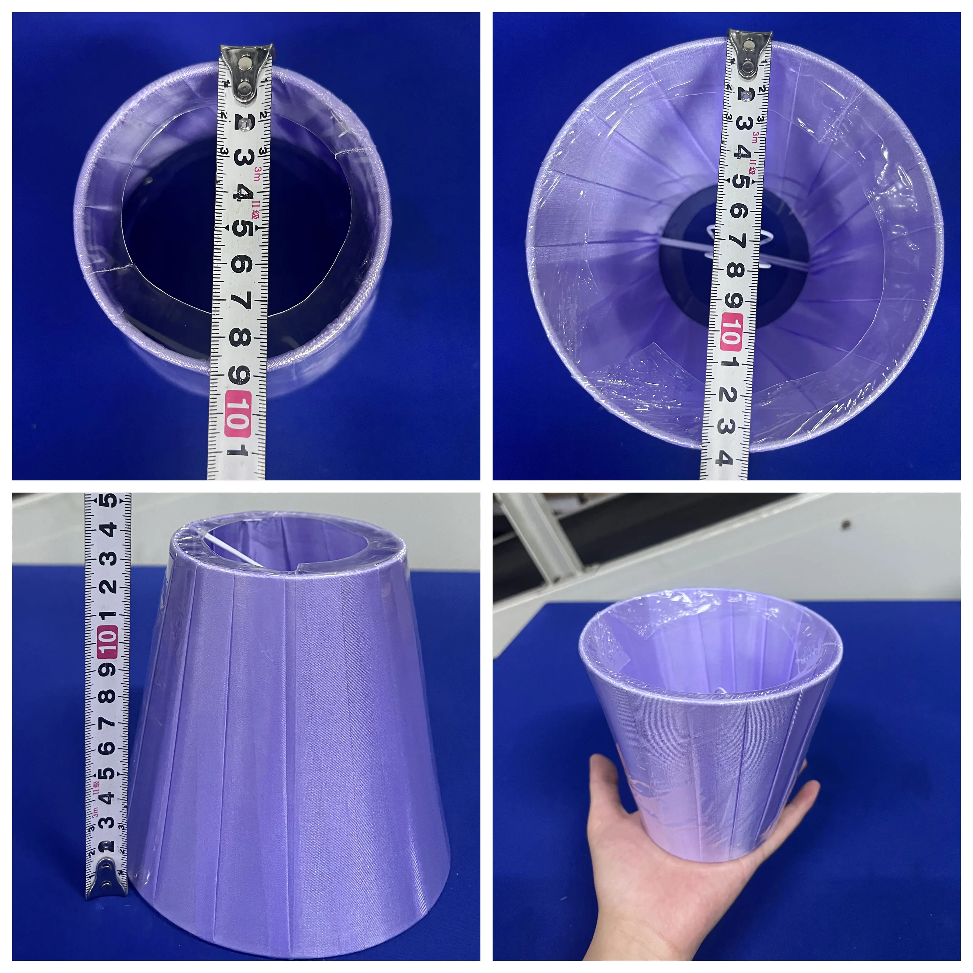 1pc Simple Cloth Lamp Shade For Table Wall Ceiling Light Modern Fabric Art Lampshade Decorative Protective Lighting Accessory