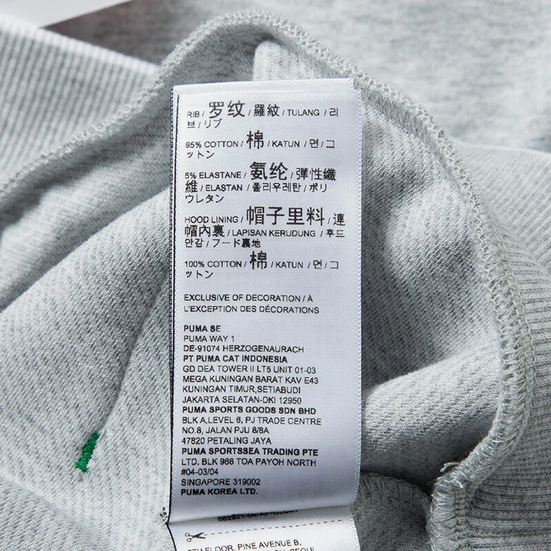 بوما حقيقية 2024 للجنسين فضفاضة تناسب مقنعين الرياضة هوديي عارضة 682921-04 #4