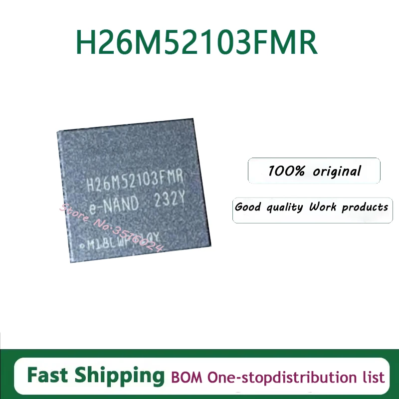 

5 шт./лот H26M52103FMR H26M52208FPR 16 ГБ BGA153 100% новый