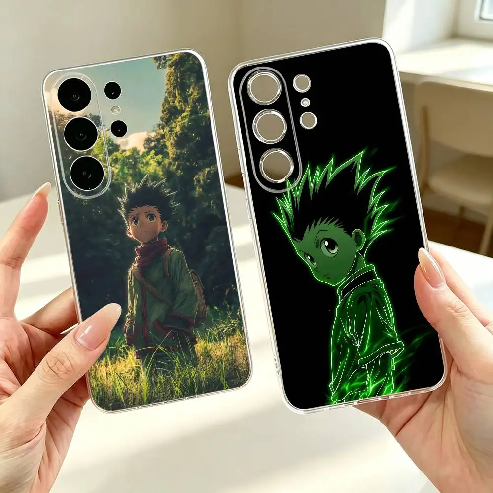 H-Hunter x Hunter Gon  Phone Case Transparent Silicone Soft For Samsung S25,S24,S21,S22,S23,S30,Ultra,S20,Plus,Fe Gift