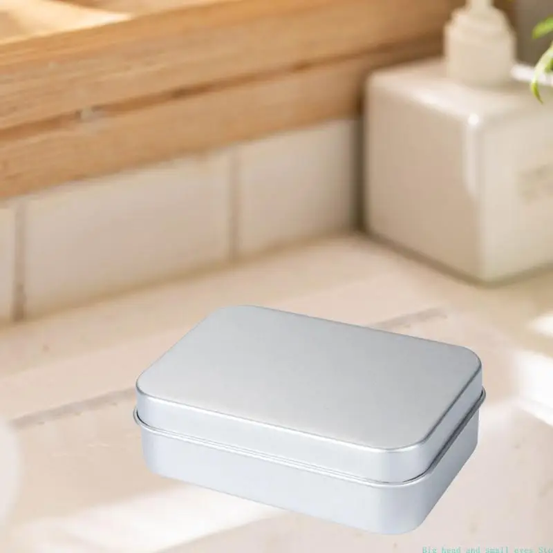 581C Versatile Soap Box Durable Aluminum Travel Soap Protector for Home and Travel