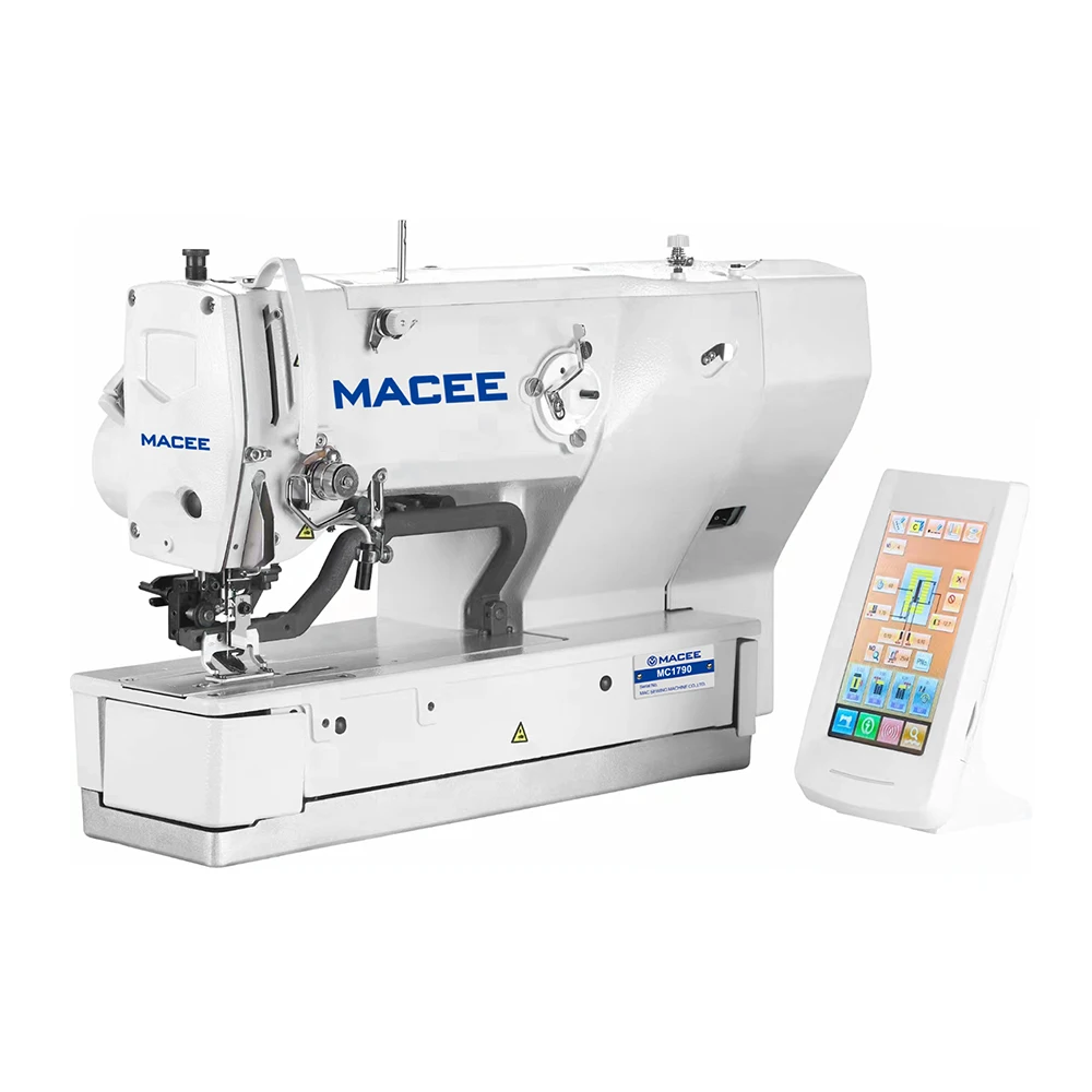 1790 High Speed Automatic Computer Controlled Straight Button Hole Sewing Machine